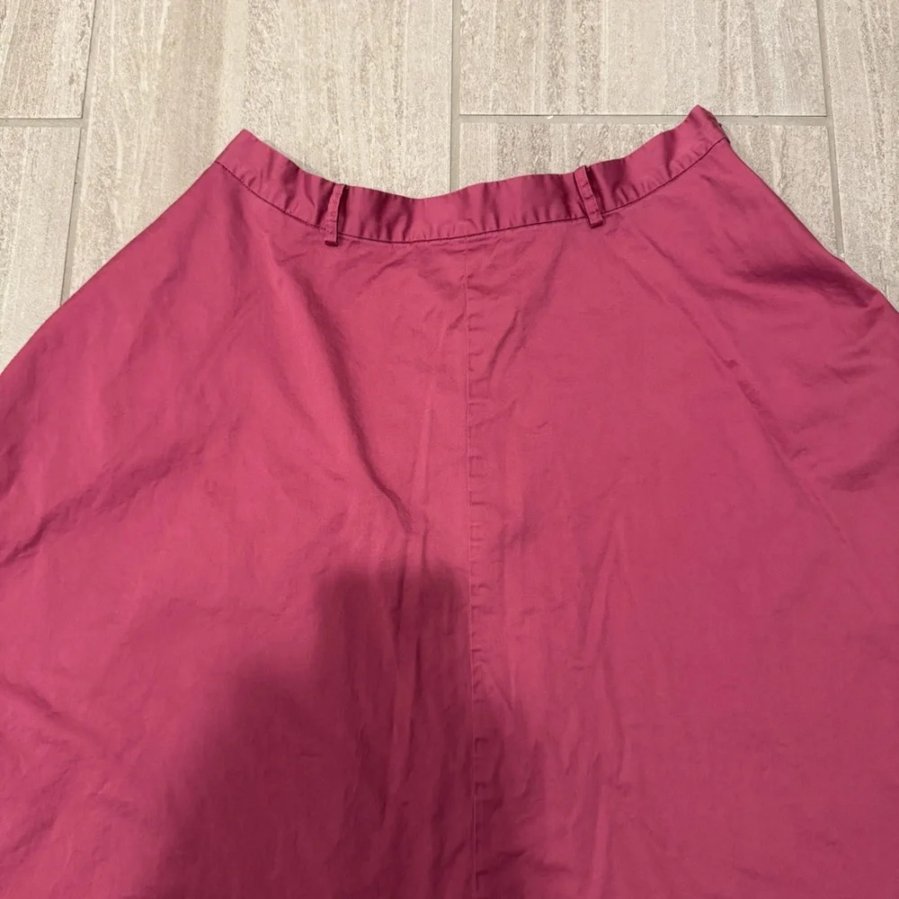 Alex Marie Pink A-Line Midi Skirt Size 18 With Pockets - Picture 3 of 8